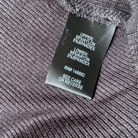 Torrid Women's 1X Super Soft Knits Black Mesh Inset Off Shoulder Long Sleeve Top - Picture 4 of 7